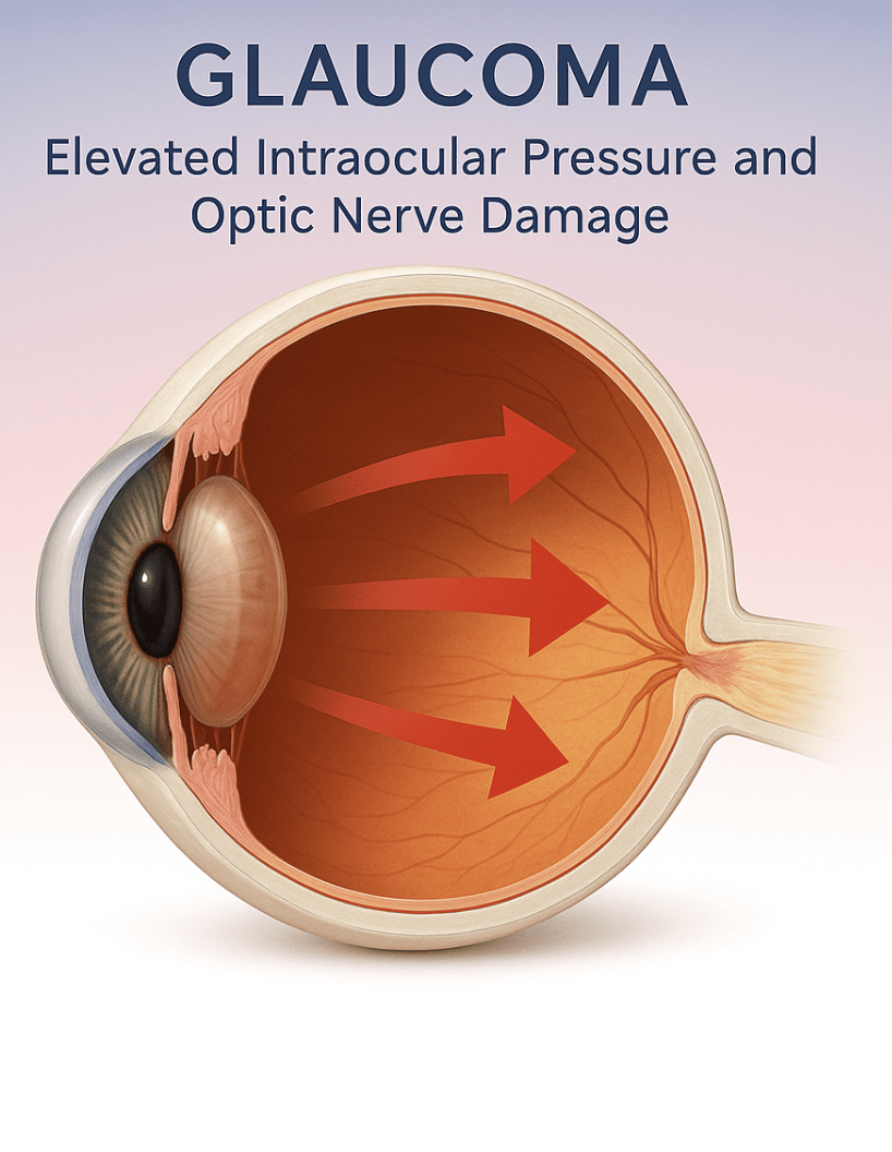 The optic nerve and eye pressure